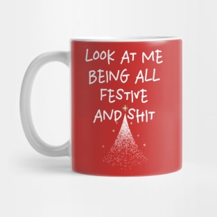 look at me being all festive and shit Mug